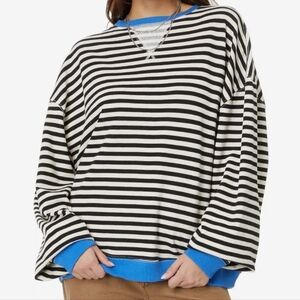 Free People We The Free Classic Striped Crew